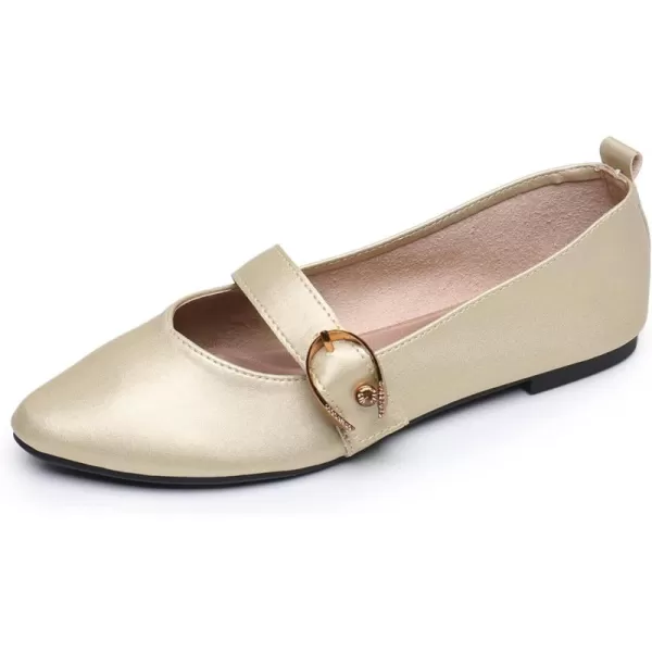 VenusCelia Women's Mary Jane Flat Shoe