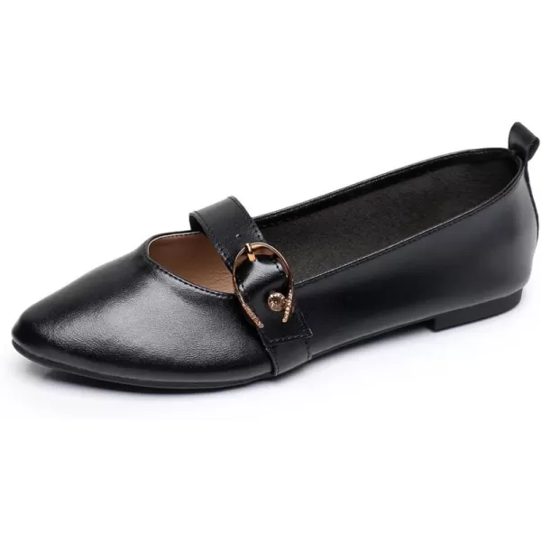 VenusCelia Women's Mary Jane Flat Shoe