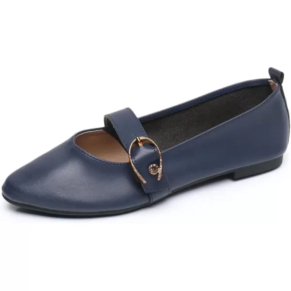 VenusCelia Women's Mary Jane Flat Shoe
