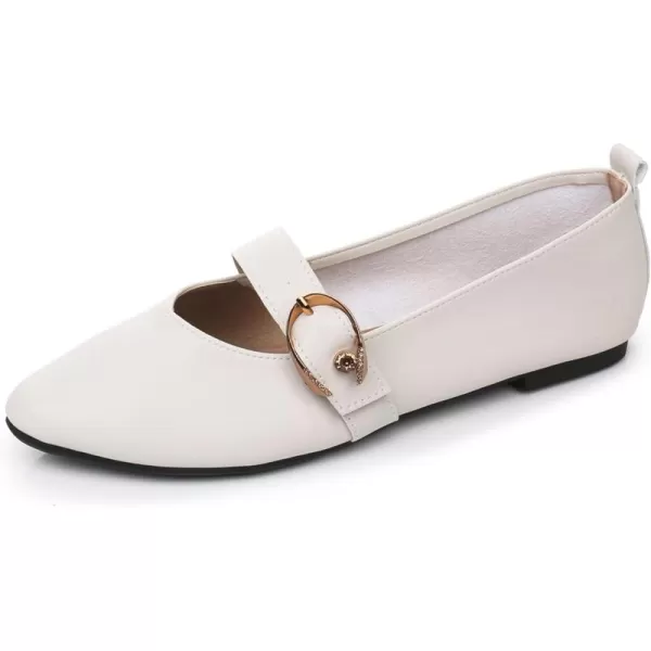 VenusCelia Women's Mary Jane Flat Shoe