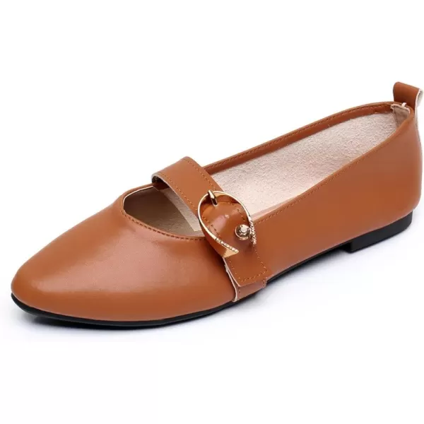VenusCelia Women's Mary Jane Flat Shoe