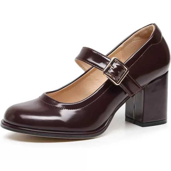 VenusCelia Women's Mary Jane Pump Heeled Shoe