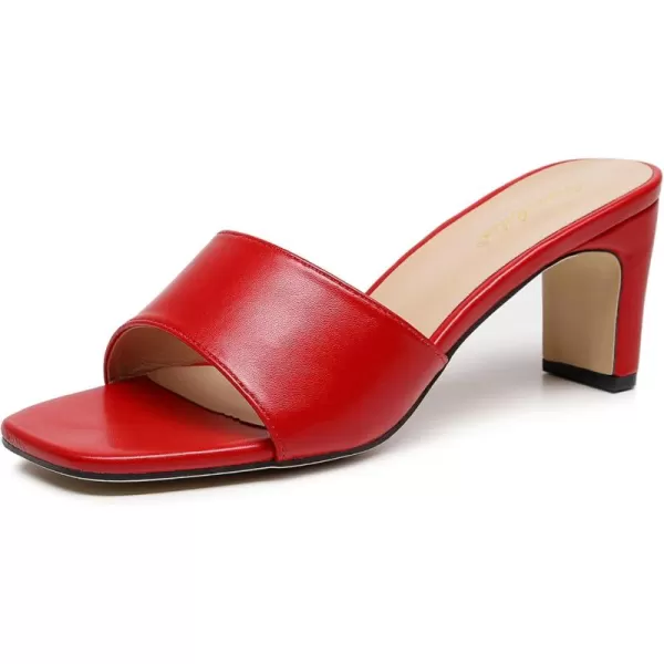 VenusCelia Women's One Band Pump Heeled Sandal