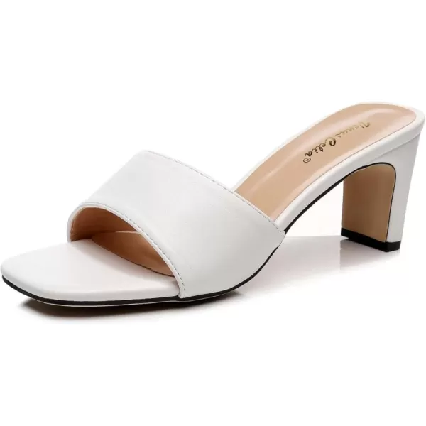 VenusCelia Women's One Band Pump Heeled Sandal