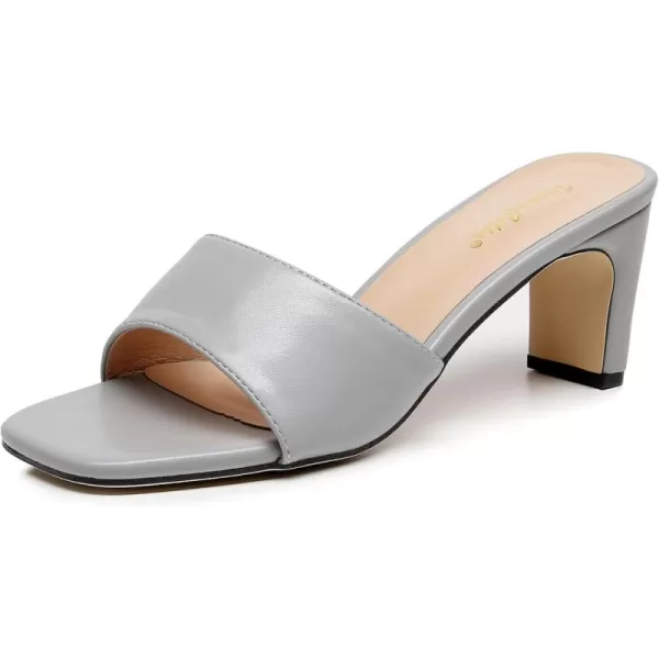 VenusCelia Women's One Band Pump Heeled Sandal