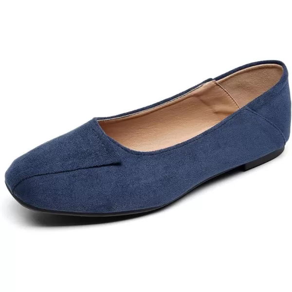 Navy Suede