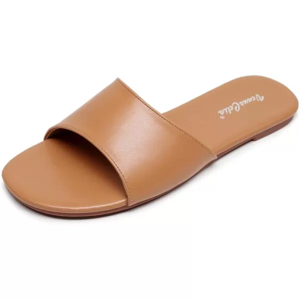 VenusCelia Women's Plain Flat Sandal