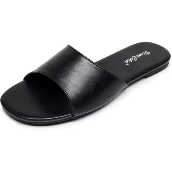 VenusCelia Women's Plain Flat Sandal