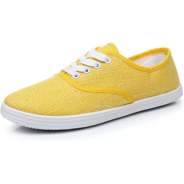VenusCelia Women's Rainbow Lace Up Sneaker Shoes