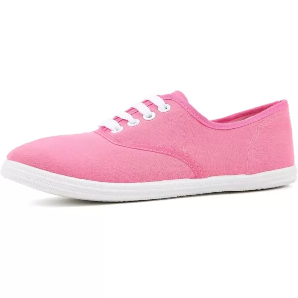 VenusCelia Women's Rainbow Lace Up Sneaker Shoes