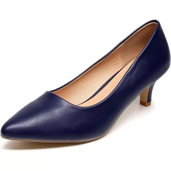 VenusCelia Women's Rokoko Pump Kitten Heel Shoe