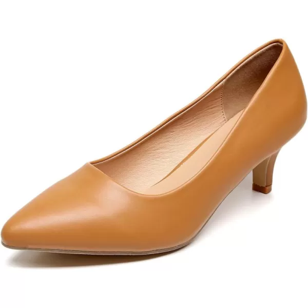 VenusCelia Women's Rokoko Pump Kitten Heel Shoe