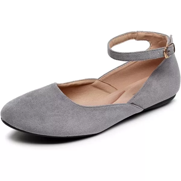VenusCelia Women's Serenity Strap Flats Shoe