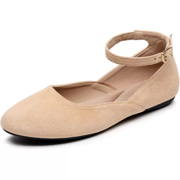 VenusCelia Women's Serenity Strap Flats Shoe