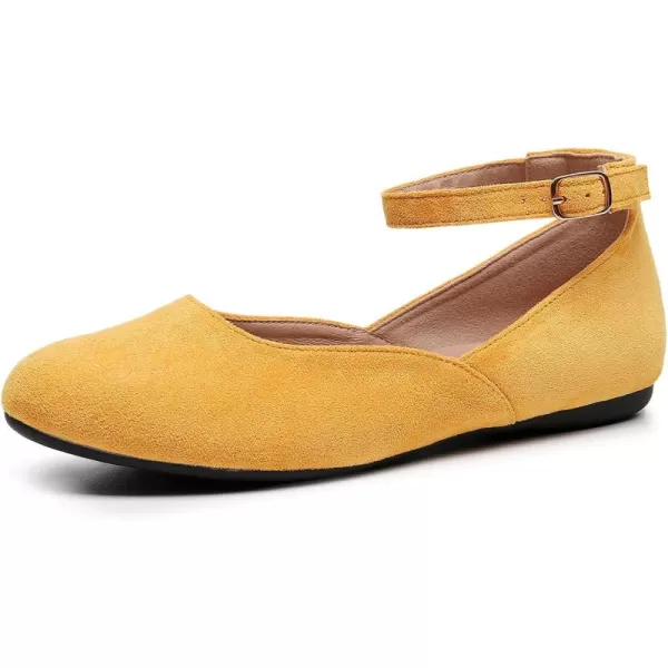 VenusCelia Women's Serenity Strap Flats Shoe