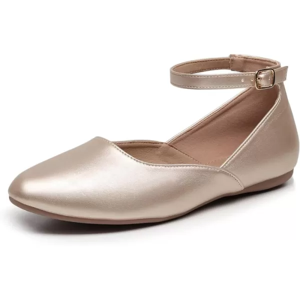 VenusCelia Women's Serenity Strap Flats Shoe