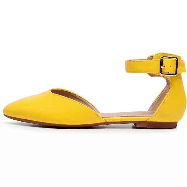 VenusCelia Women's D'Orsay Strap Flat Shoe