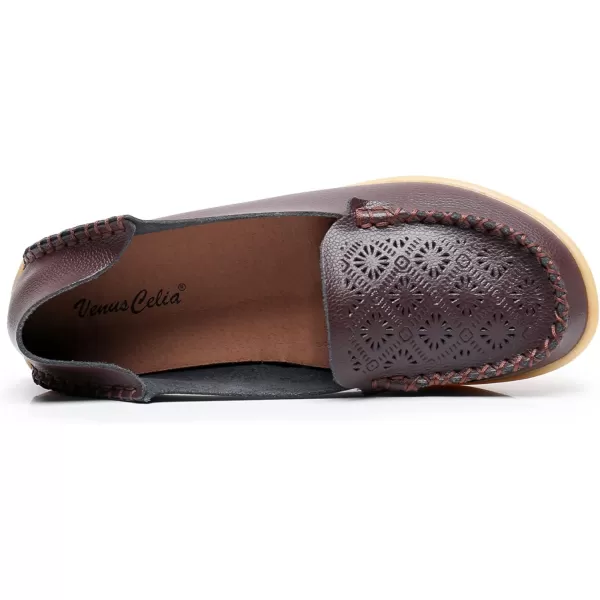 VenusCelia Women's Adequate Comfort Walking Flat Loafer