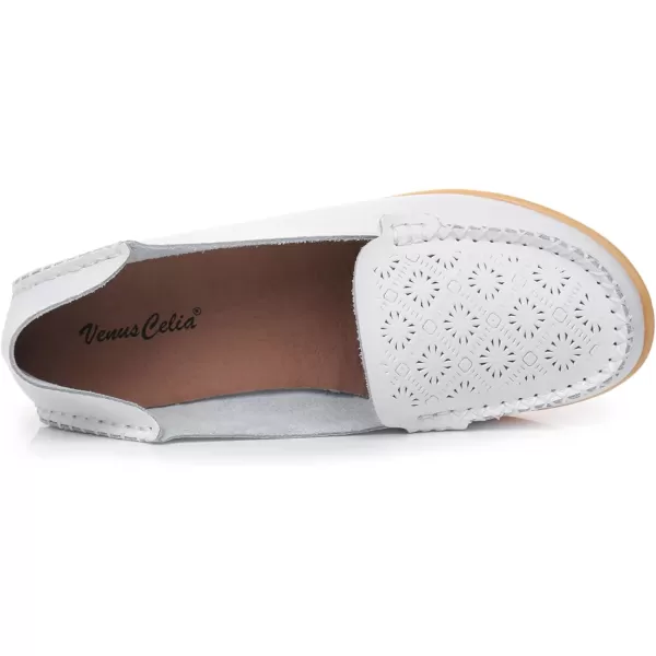 VenusCelia Women's Adequate Comfort Walking Flat Loafer