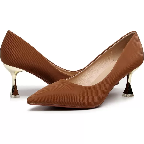 VenusCelia Women's Golden-Sun Pump Stiletto Heel Shoe