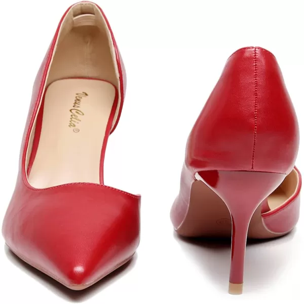 VenusCelia Women's D‘Osay Dress Pump Stiletto Heel Shoe