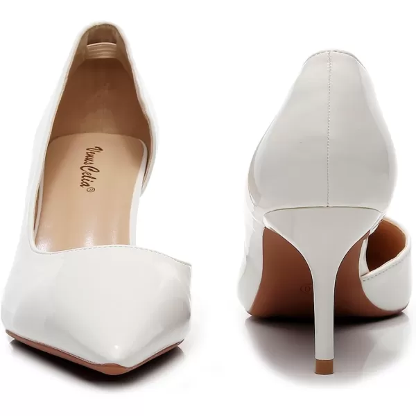 VenusCelia Women's D‘Osay Dress Pump Stiletto Heel Shoe