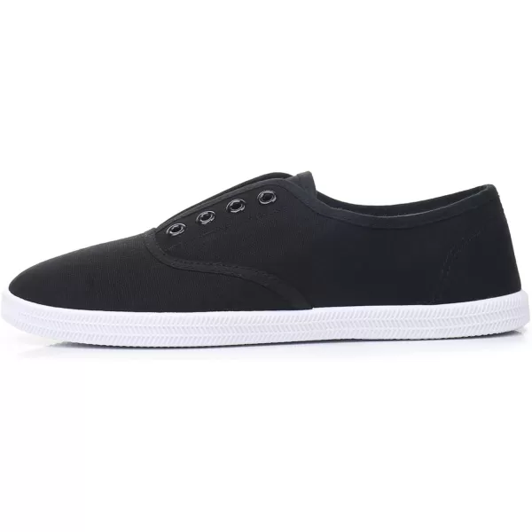 imageVenusCelia Womens Blaze Canvas SlipOn SneakerBlack