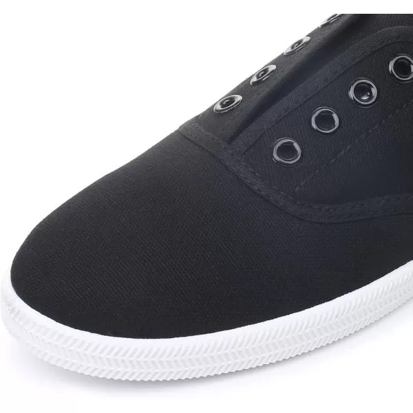 imageVenusCelia Womens Blaze Canvas SlipOn SneakerBlack