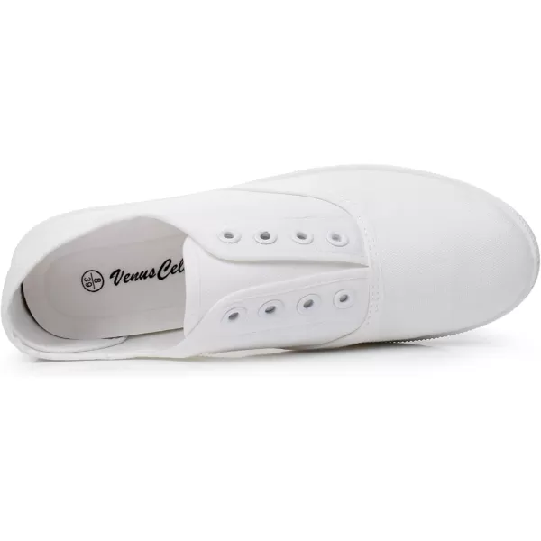 imageVenusCelia Womens Blaze Canvas SlipOn SneakerCream