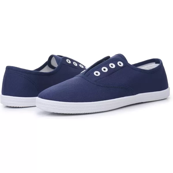 imageVenusCelia Womens Blaze Canvas SlipOn SneakerNavy