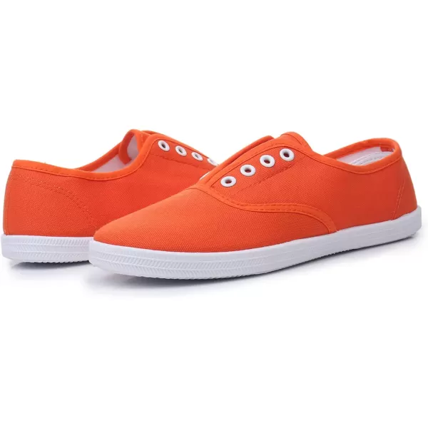 imageVenusCelia Womens Blaze Canvas SlipOn SneakerOrange