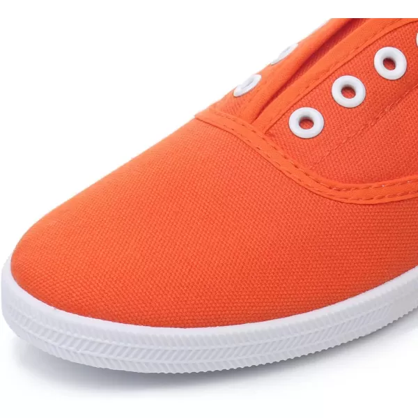 imageVenusCelia Womens Blaze Canvas SlipOn SneakerOrange
