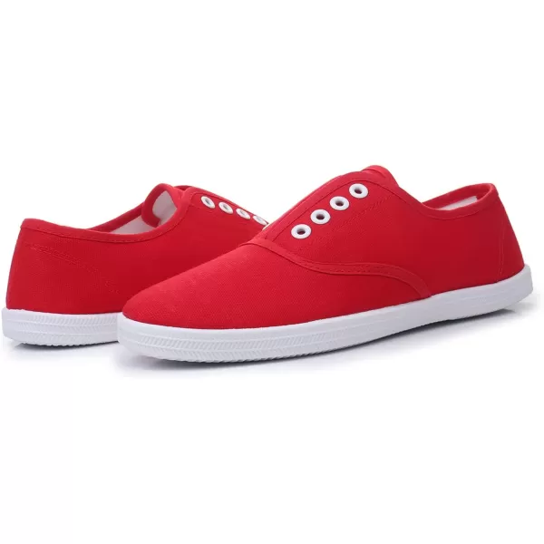 imageVenusCelia Womens Blaze Canvas SlipOn SneakerRed