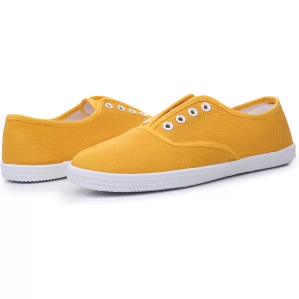 imageVenusCelia Womens Blaze Canvas SlipOn SneakerYellow