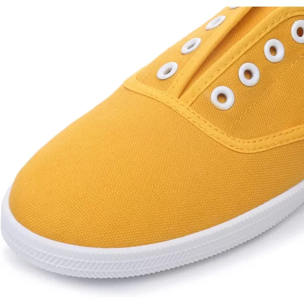 imageVenusCelia Womens Blaze Canvas SlipOn SneakerYellow