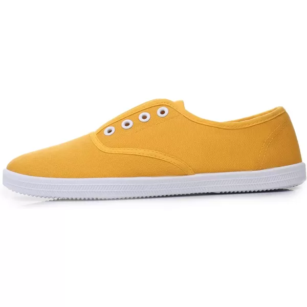 imageVenusCelia Womens Blaze Canvas SlipOn SneakerYellow