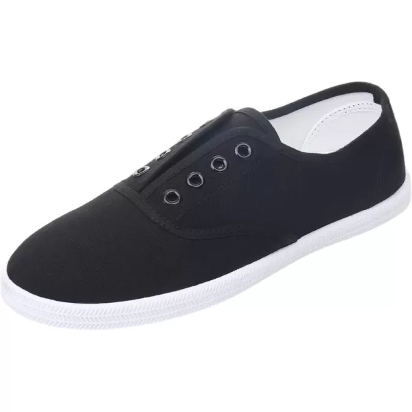 imageVenusCelia Womens Blaze Canvas SlipOn SneakerBlack