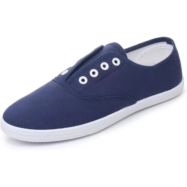 imageVenusCelia Womens Blaze Canvas SlipOn SneakerNavy