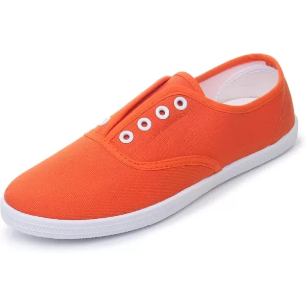 imageVenusCelia Womens Blaze Canvas SlipOn SneakerOrange