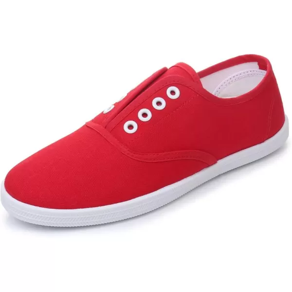 imageVenusCelia Womens Blaze Canvas SlipOn SneakerRed