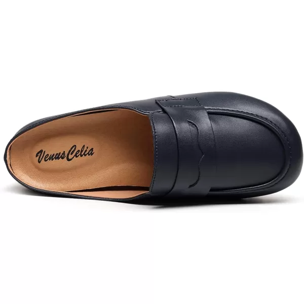 imageVenusCelia Womens Bullet Comfort Walking MulesNavy