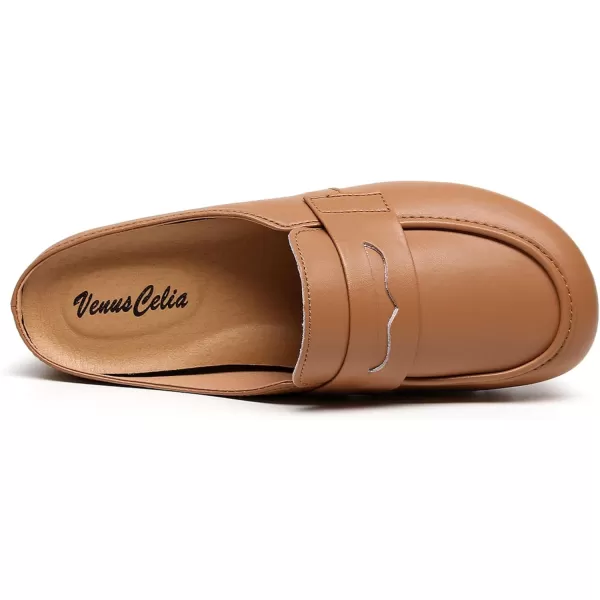 imageVenusCelia Womens Bullet Comfort Walking MulesTan