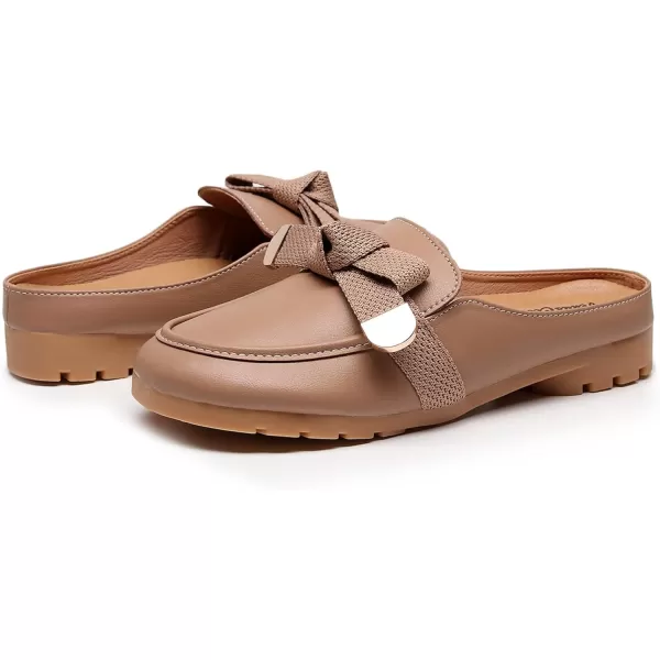 imageVenusCelia Womens Bullet Comfort Walking MulesTan Bows