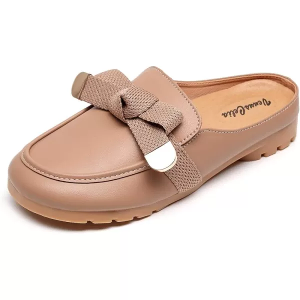imageVenusCelia Womens Bullet Comfort Walking MulesTan Bows