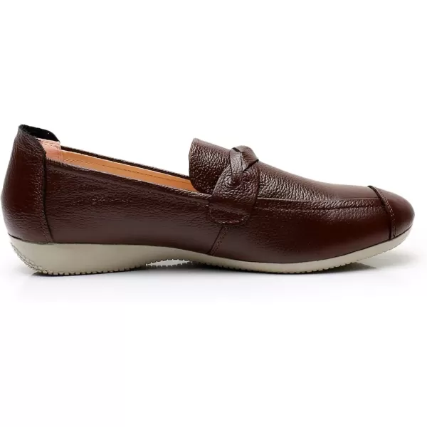 imageVenusCelia Womens Braid Dance Flat ShoeBrown