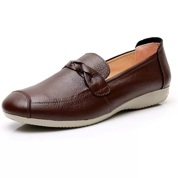 imageVenusCelia Womens Braid Dance Flat ShoeBrown