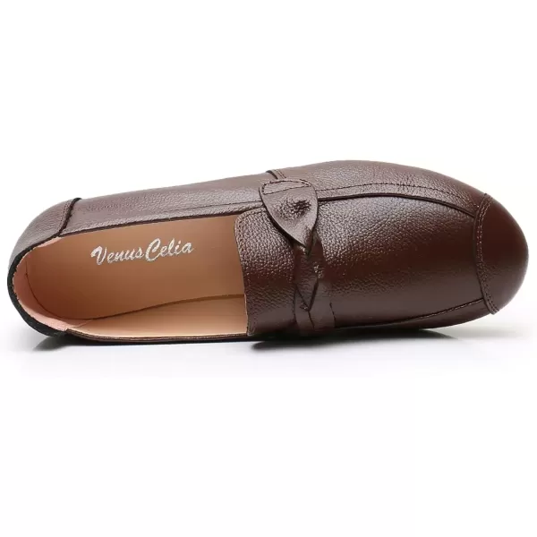 imageVenusCelia Womens Braid Dance Flat ShoeBrown