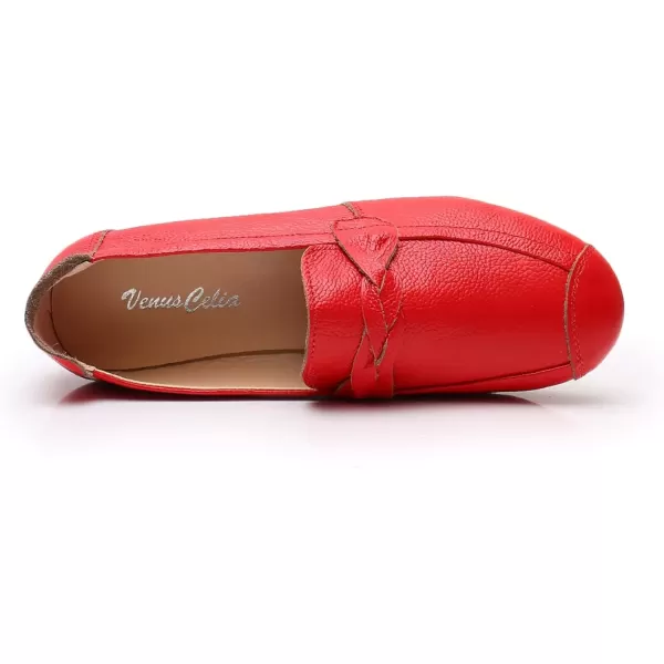 imageVenusCelia Womens Braid Dance Flat ShoeRed