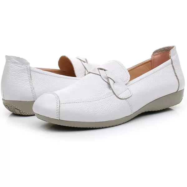 imageVenusCelia Womens Braid Dance Flat ShoeWhite