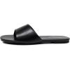 imageVenusCelia Womens Plain Wide Flat SandalBlack